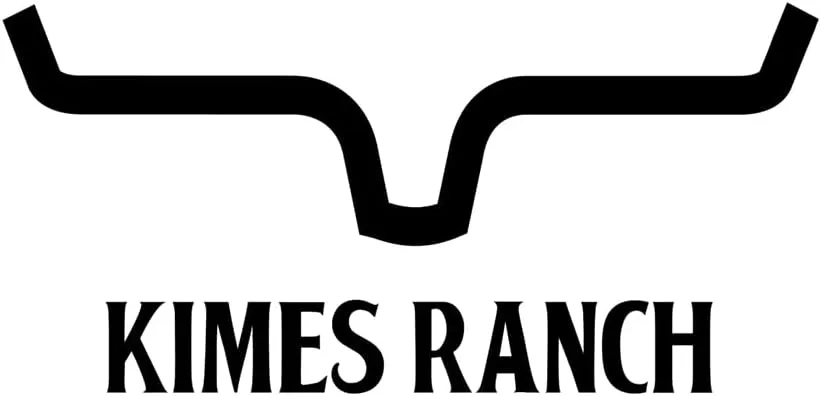 Kimes Ranch ATG Cap Leather Thick Die-Cut Horns Embroidered Patch Adjustable Snapback One-Size Hat
