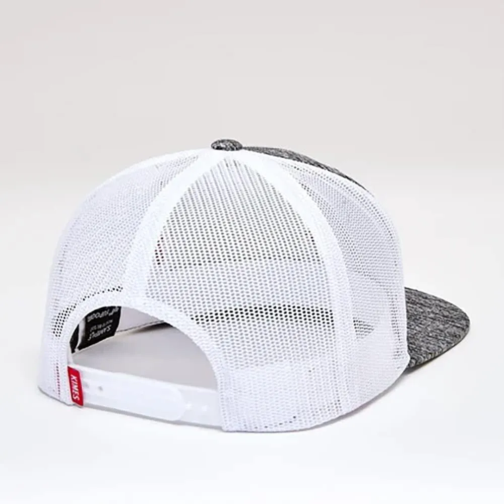 Kimes Ranch ATG Cap Leather Thick Die-Cut Horns Embroidered Patch Adjustable Snapback One-Size Hat