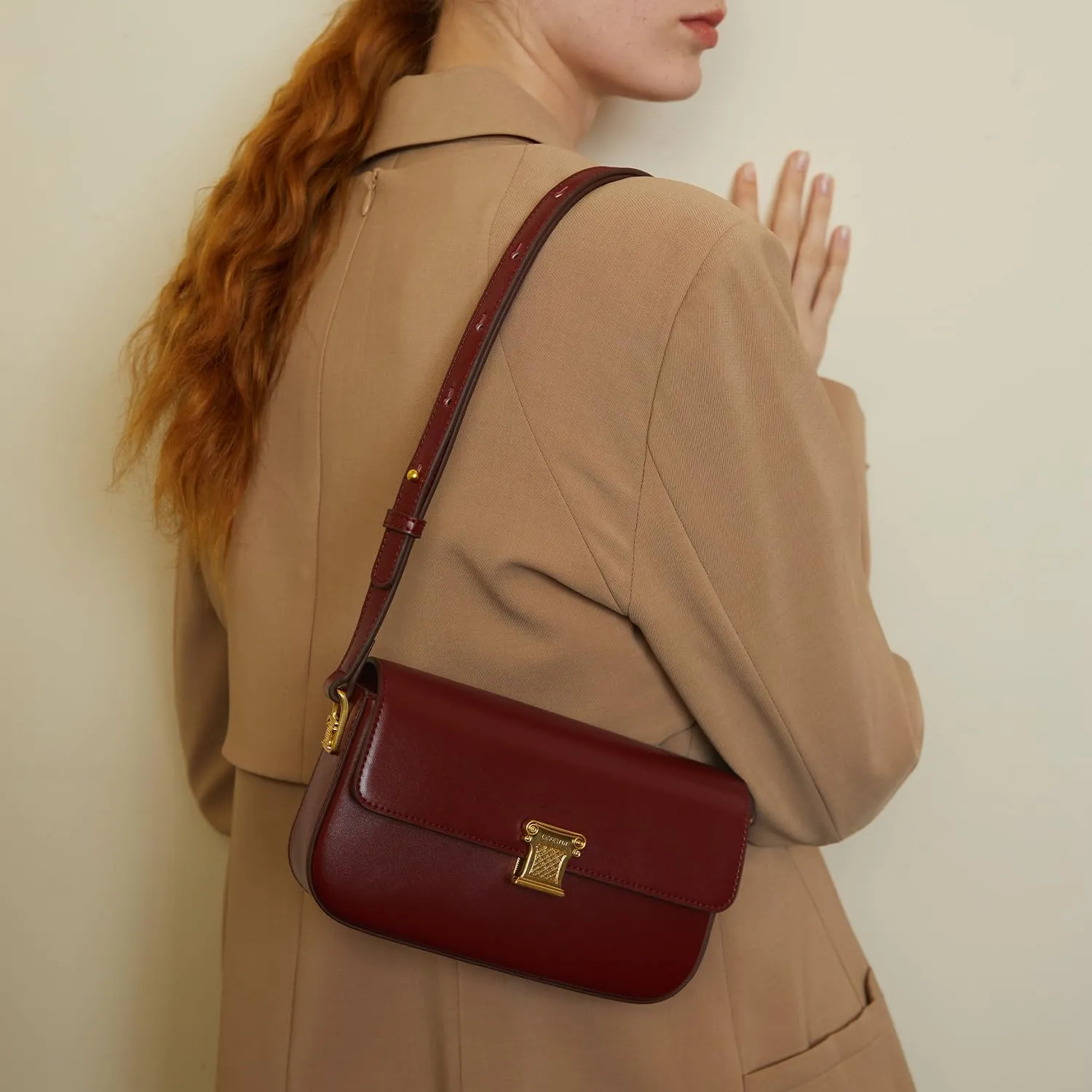LA FESTIN Small Purse Leather Bags For Women: Shoulder Handbags Crossbody Bag