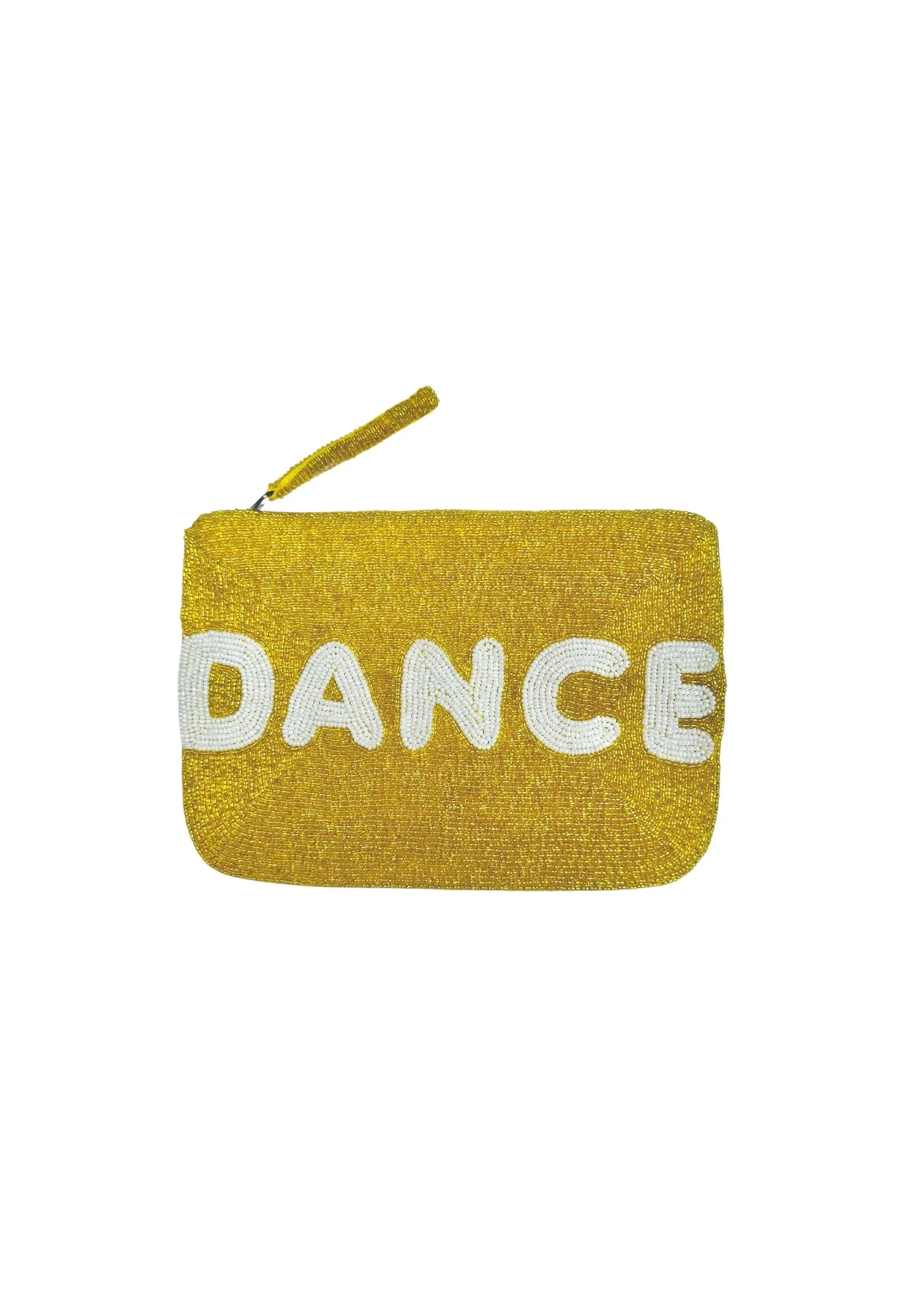 Large Beaded Clutch - Dance