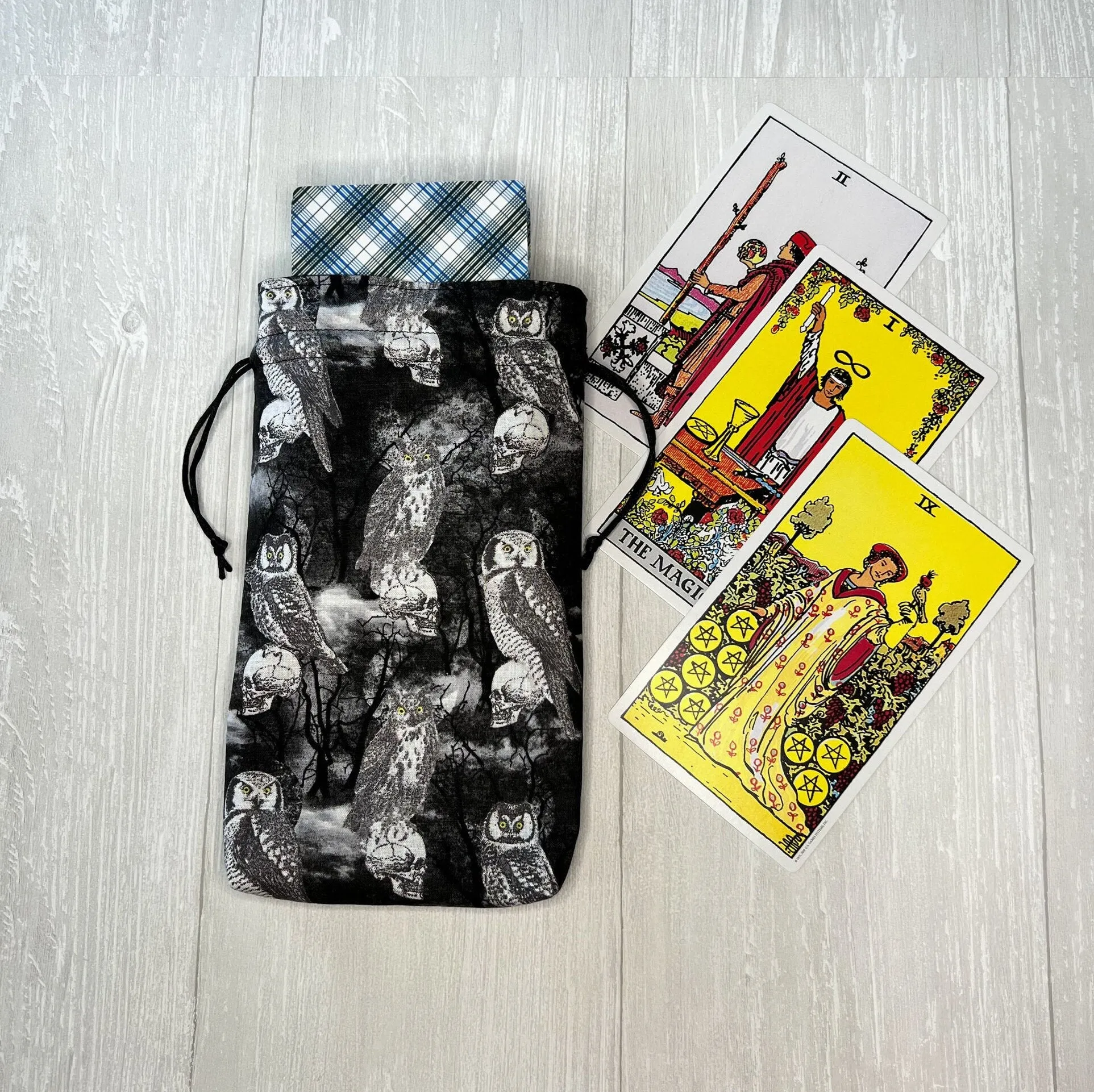 Large Sized Owl Tarot Bag