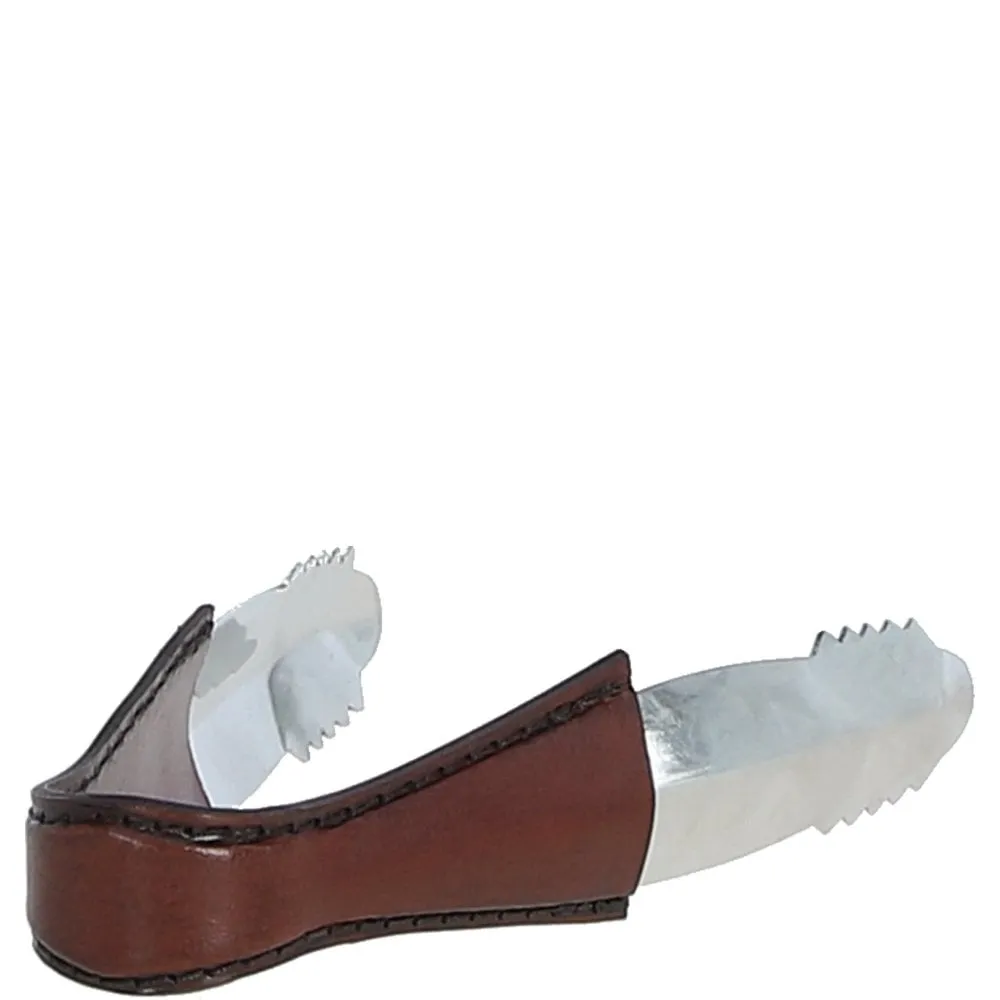 Leather Handled Ice Tong
