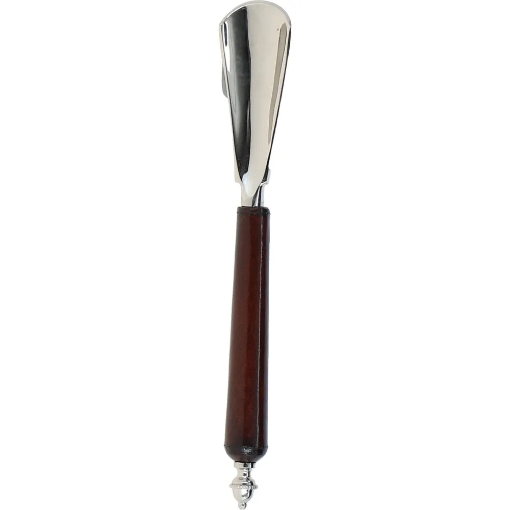 Leather Handled Shoe-Horn