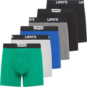 Levi's Mens Boxer Briefs Breathable Cotton Underwear for Men Pack of 6
