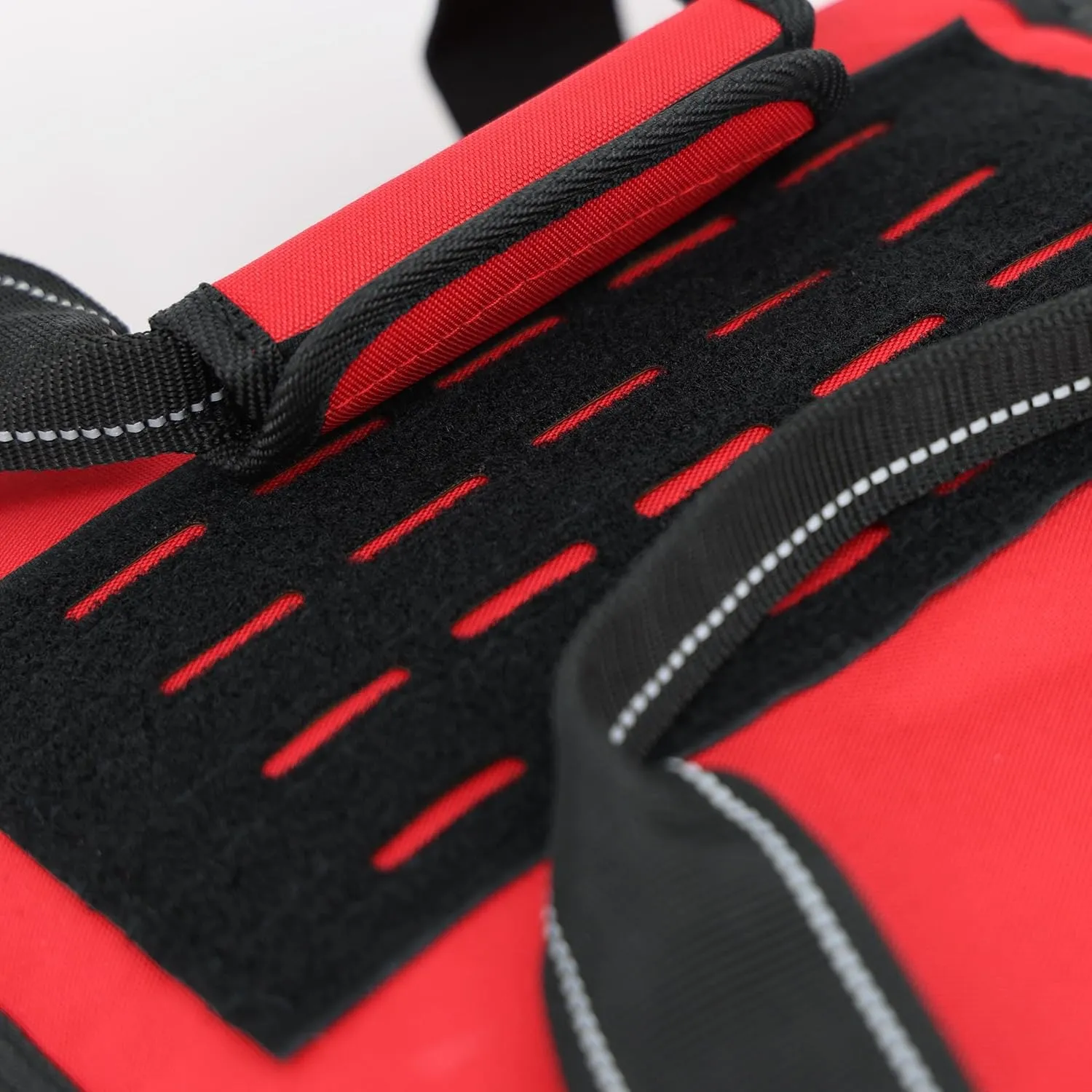 Lightning X Customizable Large EMT Medic First Responder EMS Trauma Jump Bag w/Embroidered Name - RED