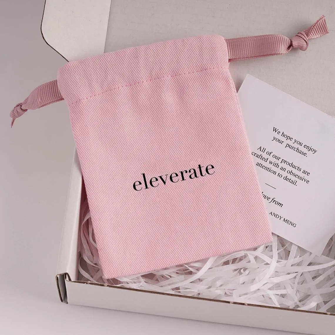 Lionwrapack white Cotton Canvas Custom Drawstring Bag Small Jewelry Gift Bags Canvas Jewelry Pouch