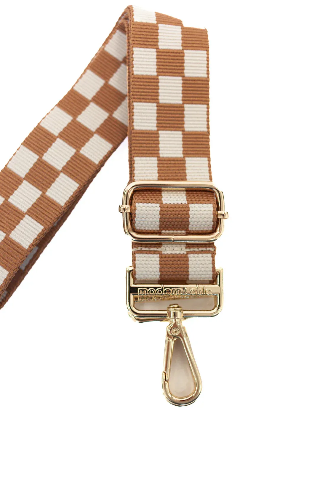 Lizzie Checkered Adjustable Bag Strap - 3/25