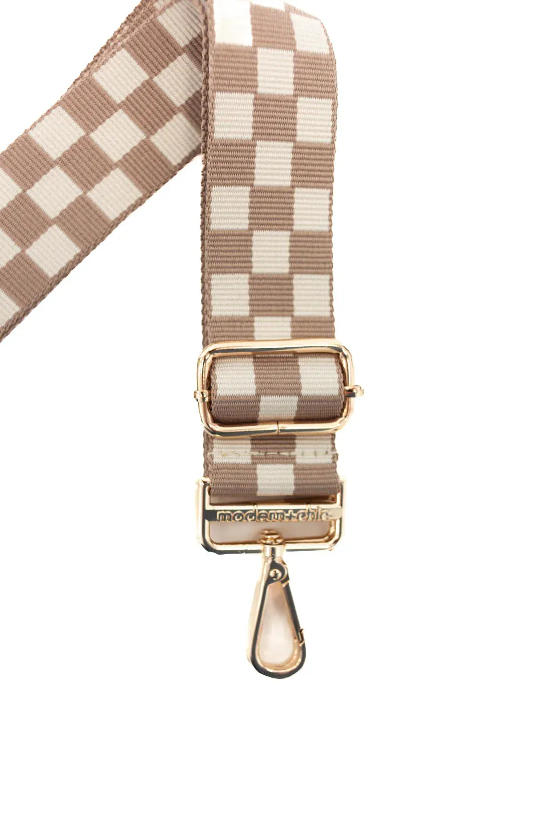 Lizzie Checkered Adjustable Bag Strap - 3/25