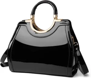 LJOSEIND Women’s Handbags Designer Purses Satchel Totes Structured Shoulder Bags