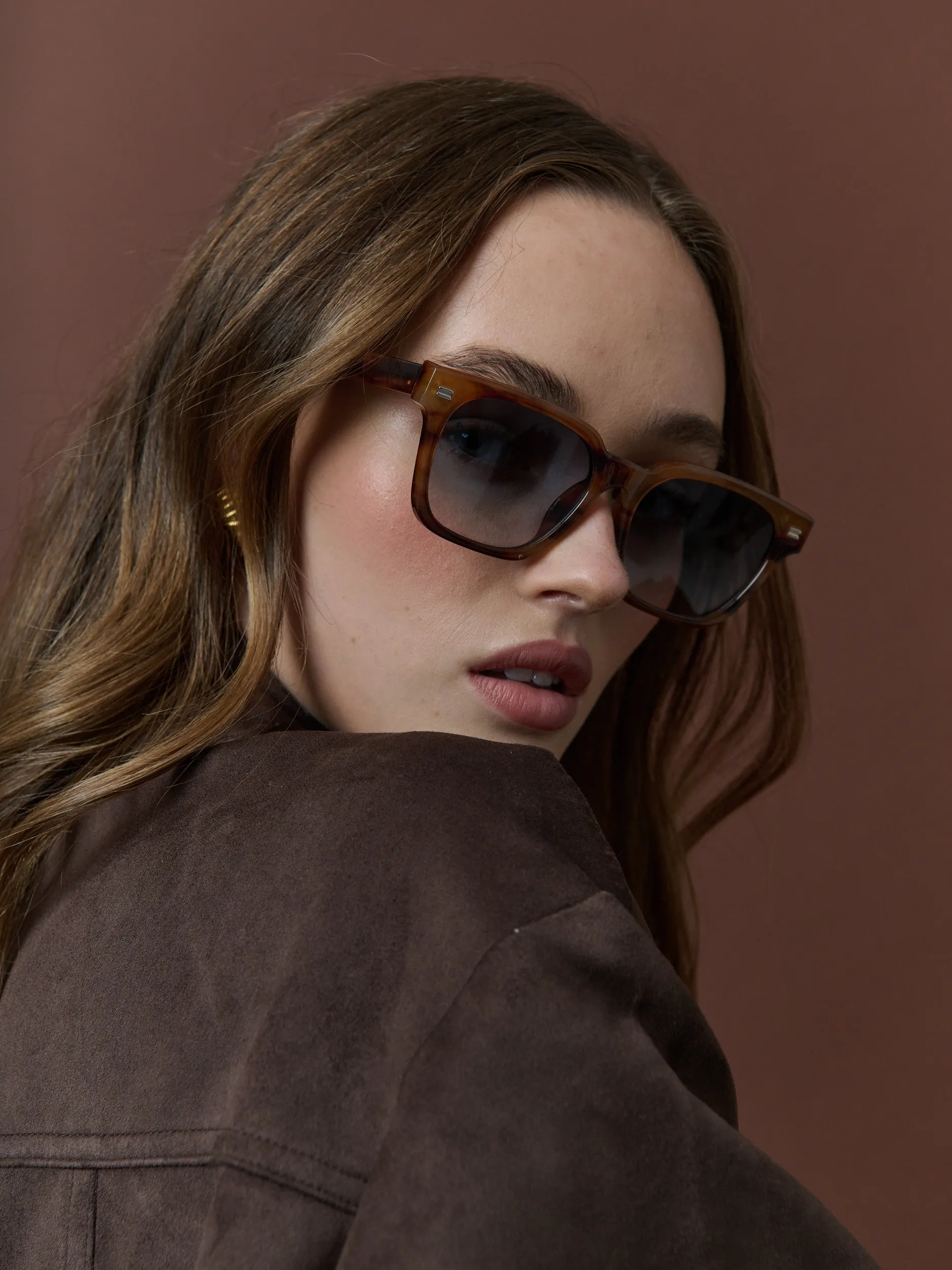 Lolli Square Frame Sunglasses