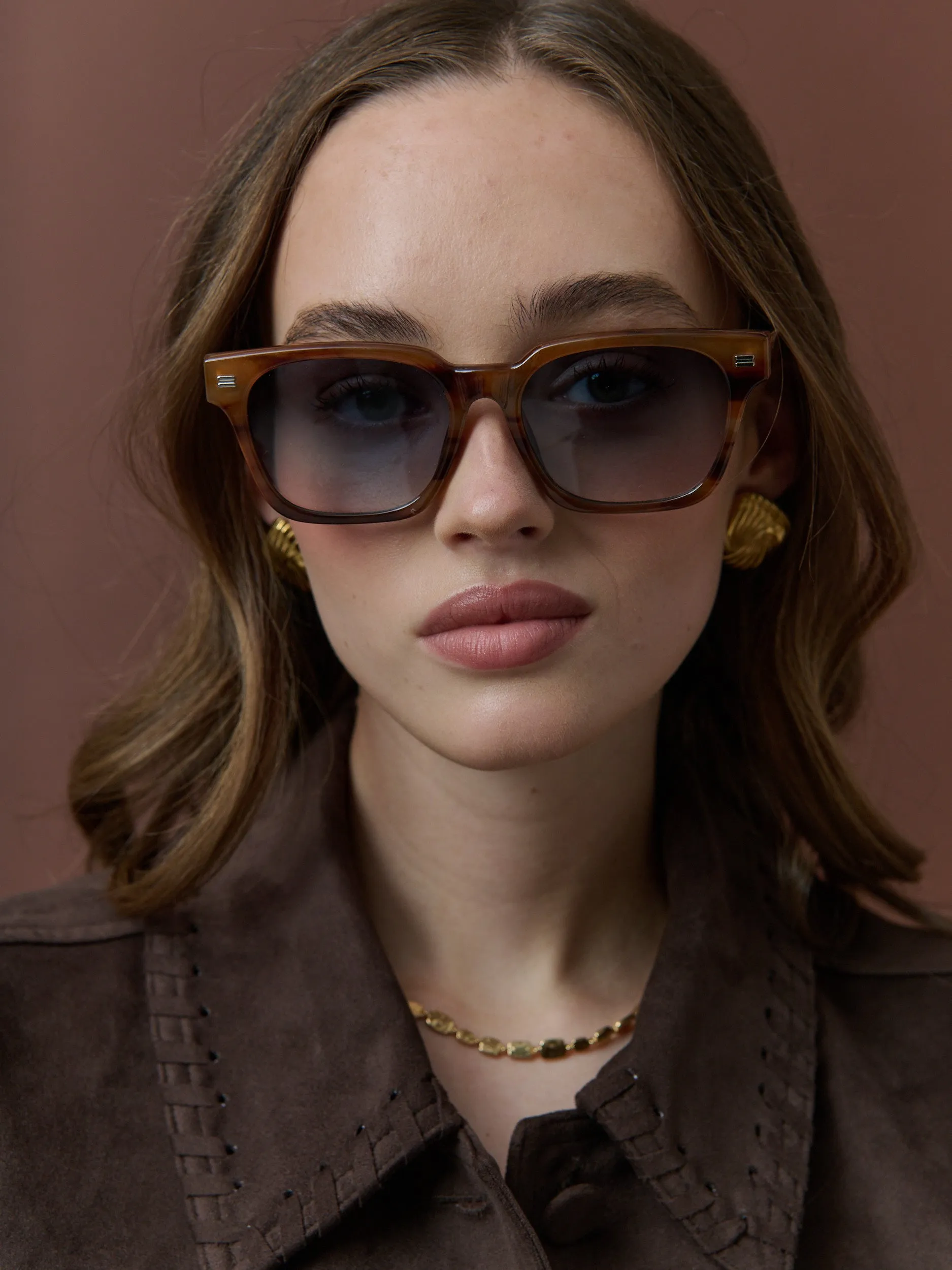 Lolli Square Frame Sunglasses