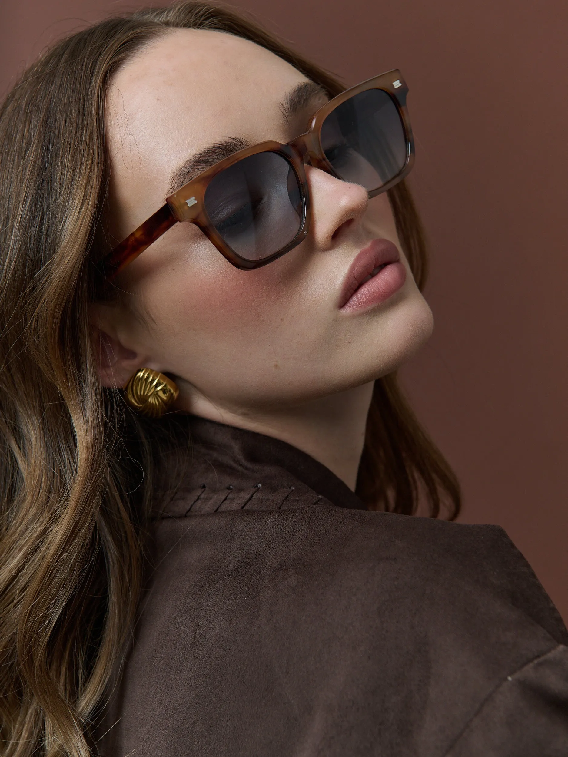 Lolli Square Frame Sunglasses