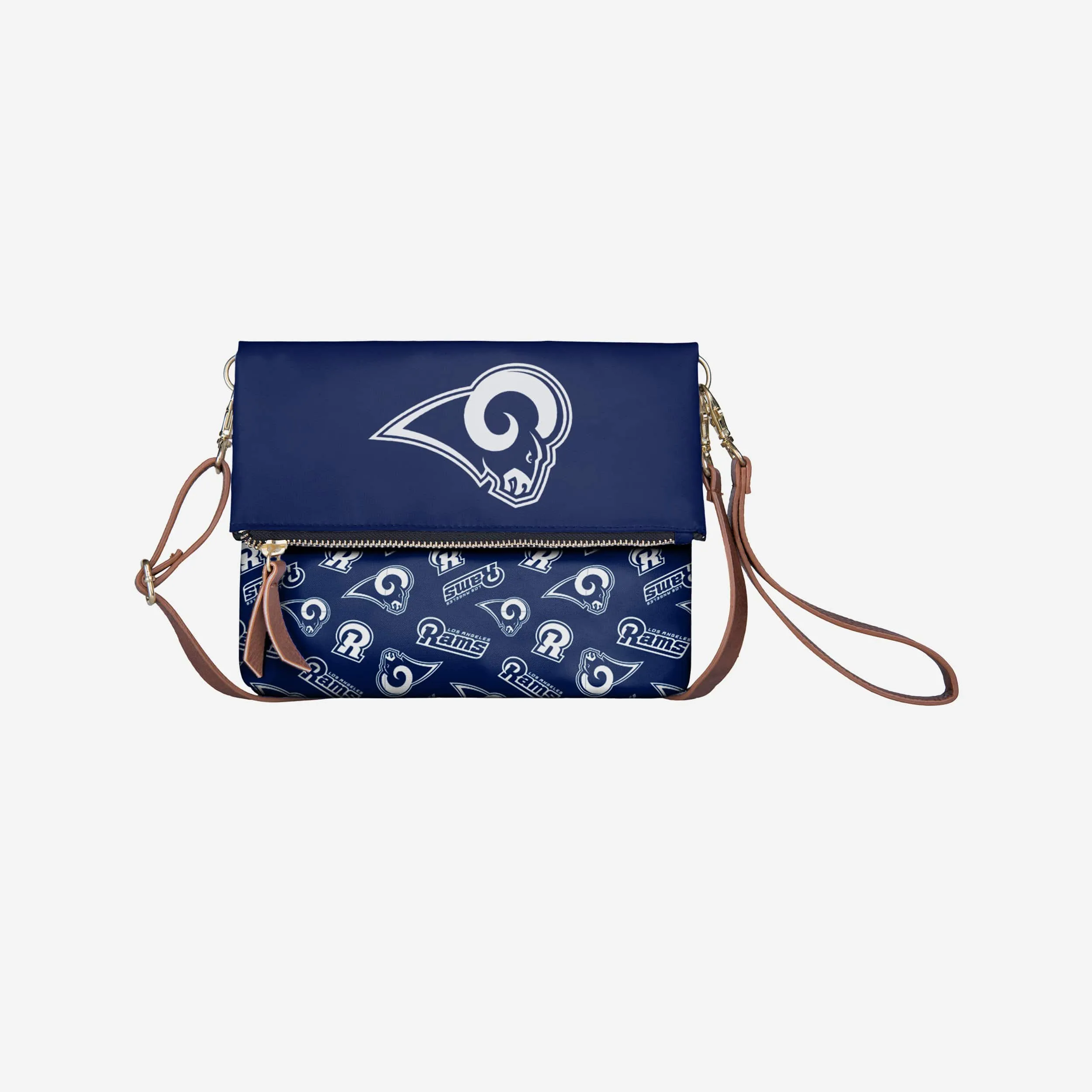 Los Angeles Rams Printed Collection Foldover Tote Bag