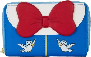Loungefly Disney Snow White Cosplay Bow Zip Around Wallet