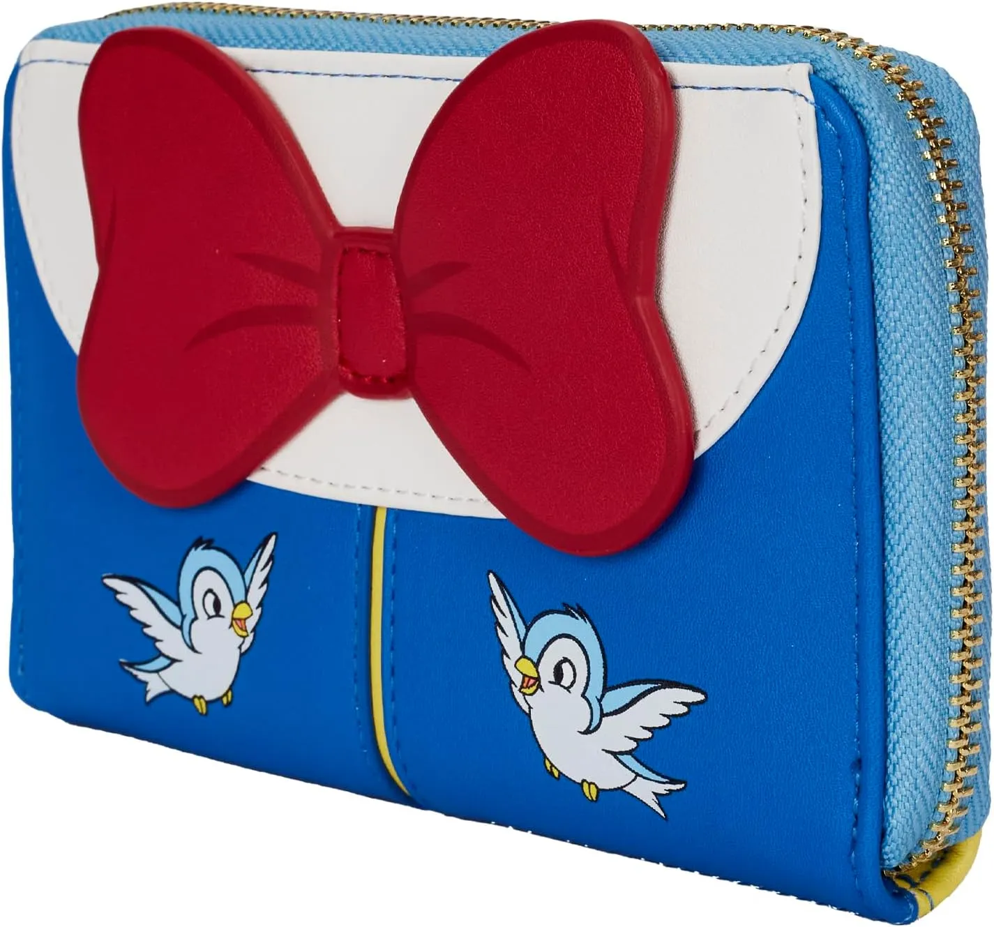Loungefly Disney Snow White Cosplay Bow Zip Around Wallet