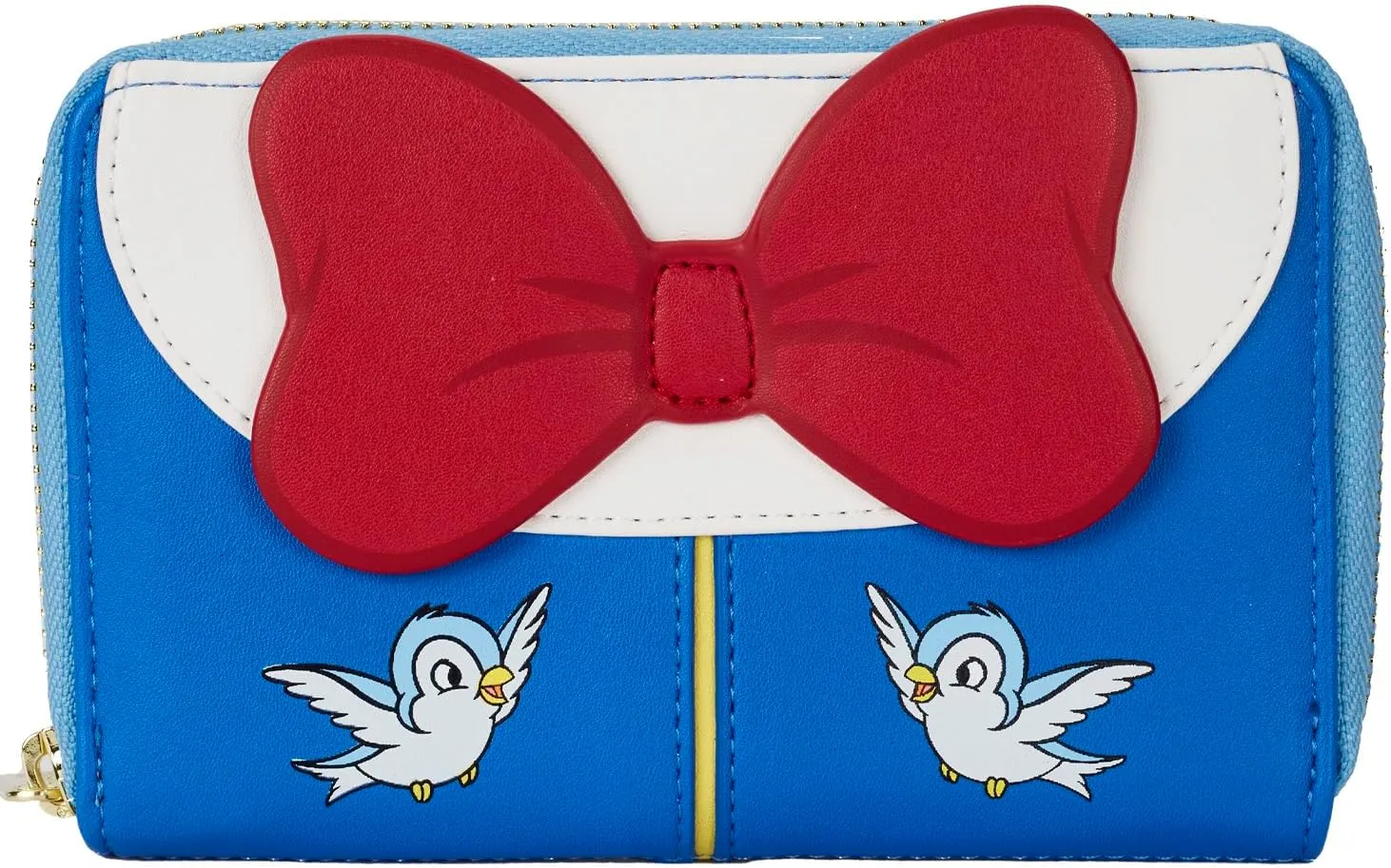 Loungefly Disney Snow White Cosplay Bow Zip Around Wallet