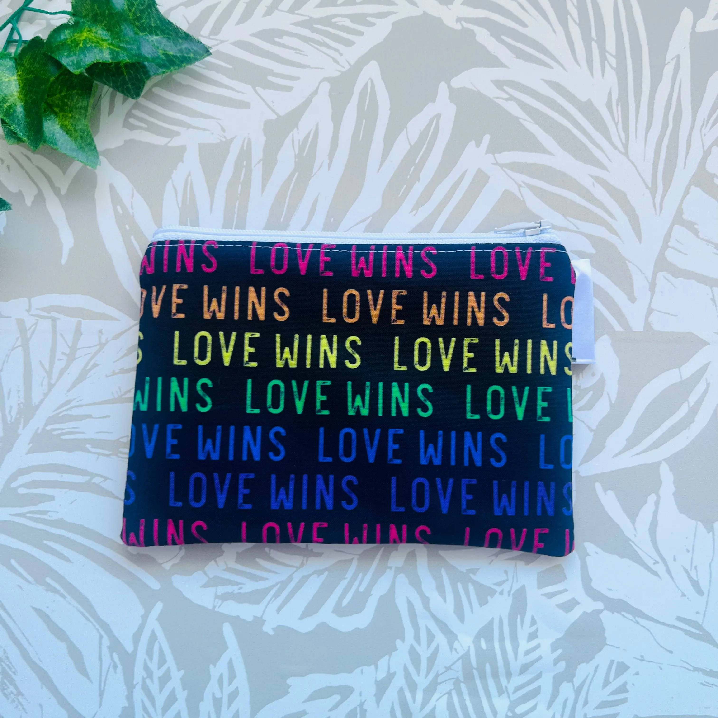 Love Wins Zipper Pouch