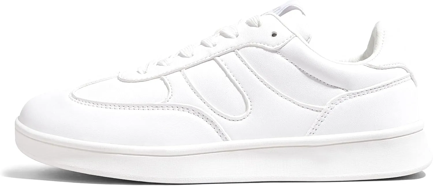 LUCKY STEP Women's Retro Fashion Sneakers Classic Casual Walking Shoes Non Slip Comfort Skate Shoes