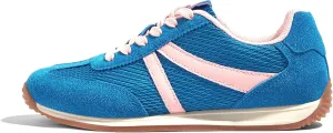LUCKY STEP Women's Retro Fashion Sneakers Non Slip Comfortable Casual Running Shoes Breathable Classic Walking Trainers