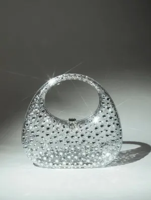 Lumi Clear Embellished Bag