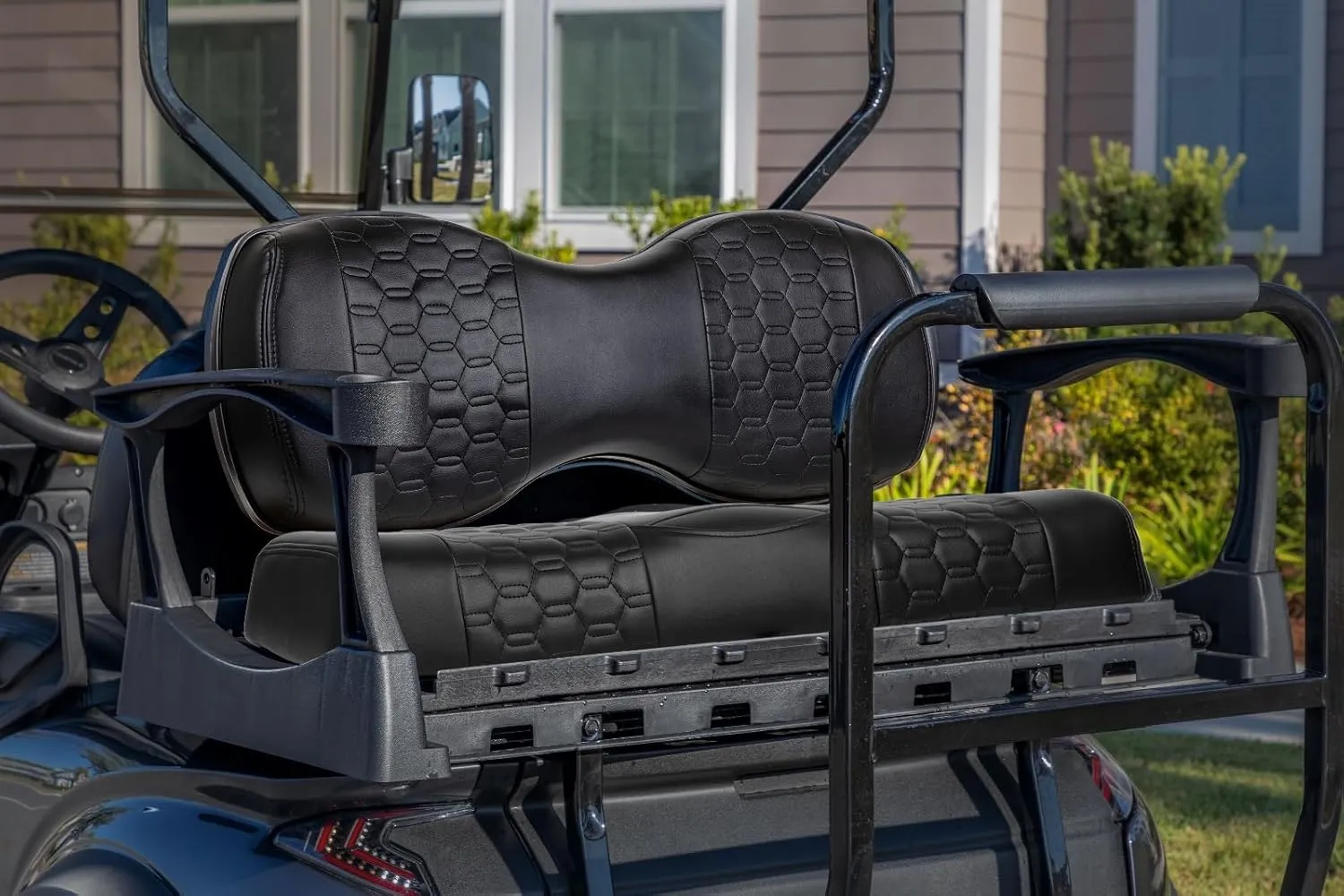 MADJAX Colorado Golf Cart Rear Seat Cushion Assembly | Compatible with MadJax Genesis 250/300 Golf Cart Rear Seat Kits