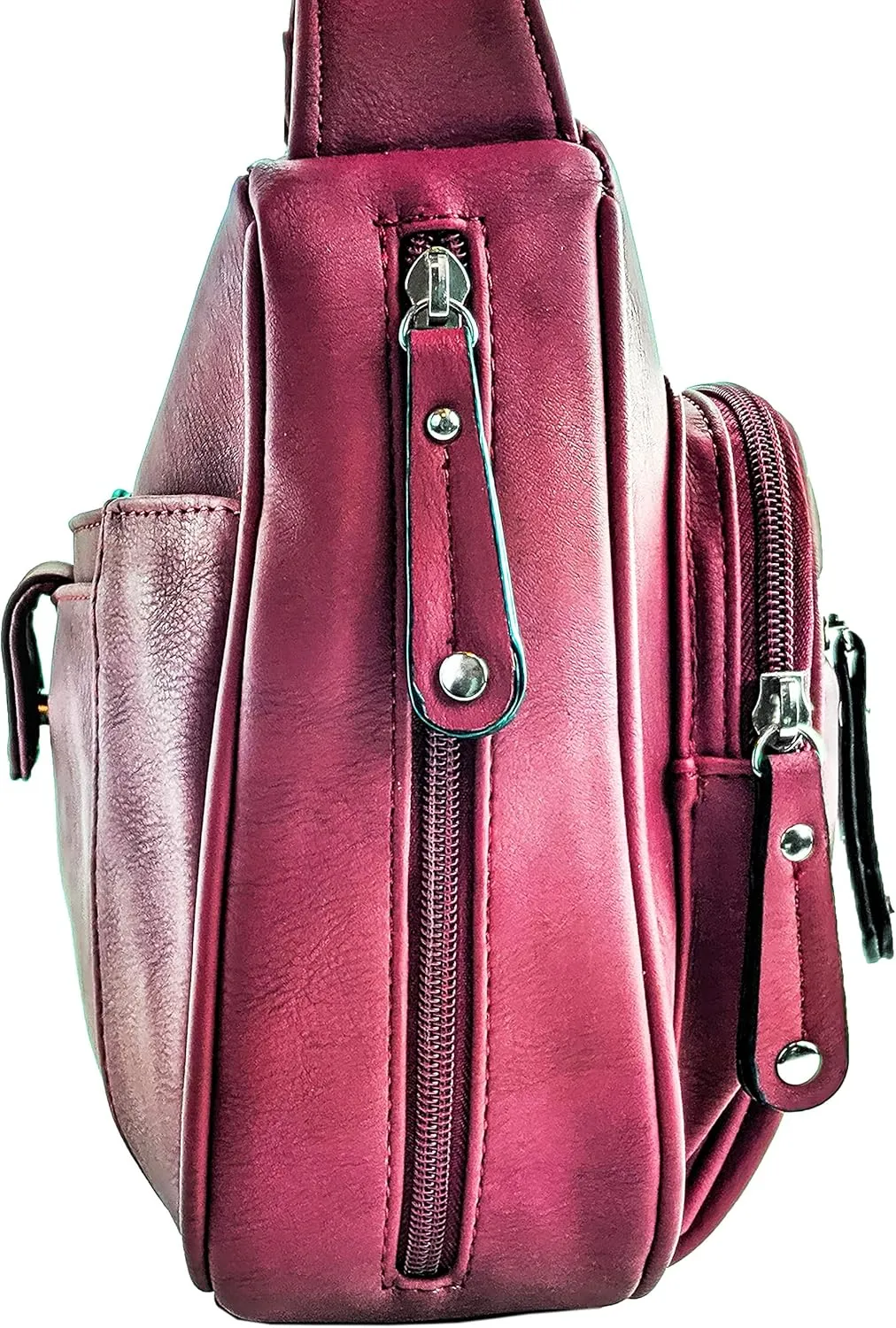 Magnum Concealed Carry Crossbody Handbag Gun Purse & Shoulder Bag with Adjustable Strap