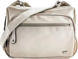 Magnum Concealed Carry Crossbody Handbag Gun Purse & Shoulder Bag with Adjustable Strap