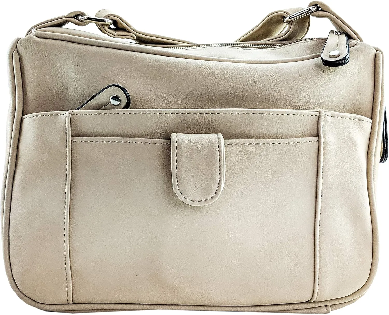 Magnum Concealed Carry Crossbody Handbag Gun Purse & Shoulder Bag with Adjustable Strap