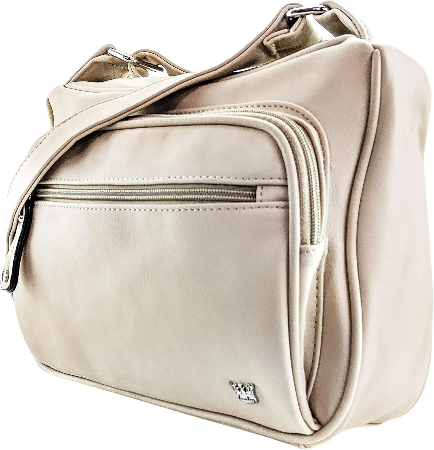 Magnum Concealed Carry Crossbody Handbag Gun Purse & Shoulder Bag with Adjustable Strap