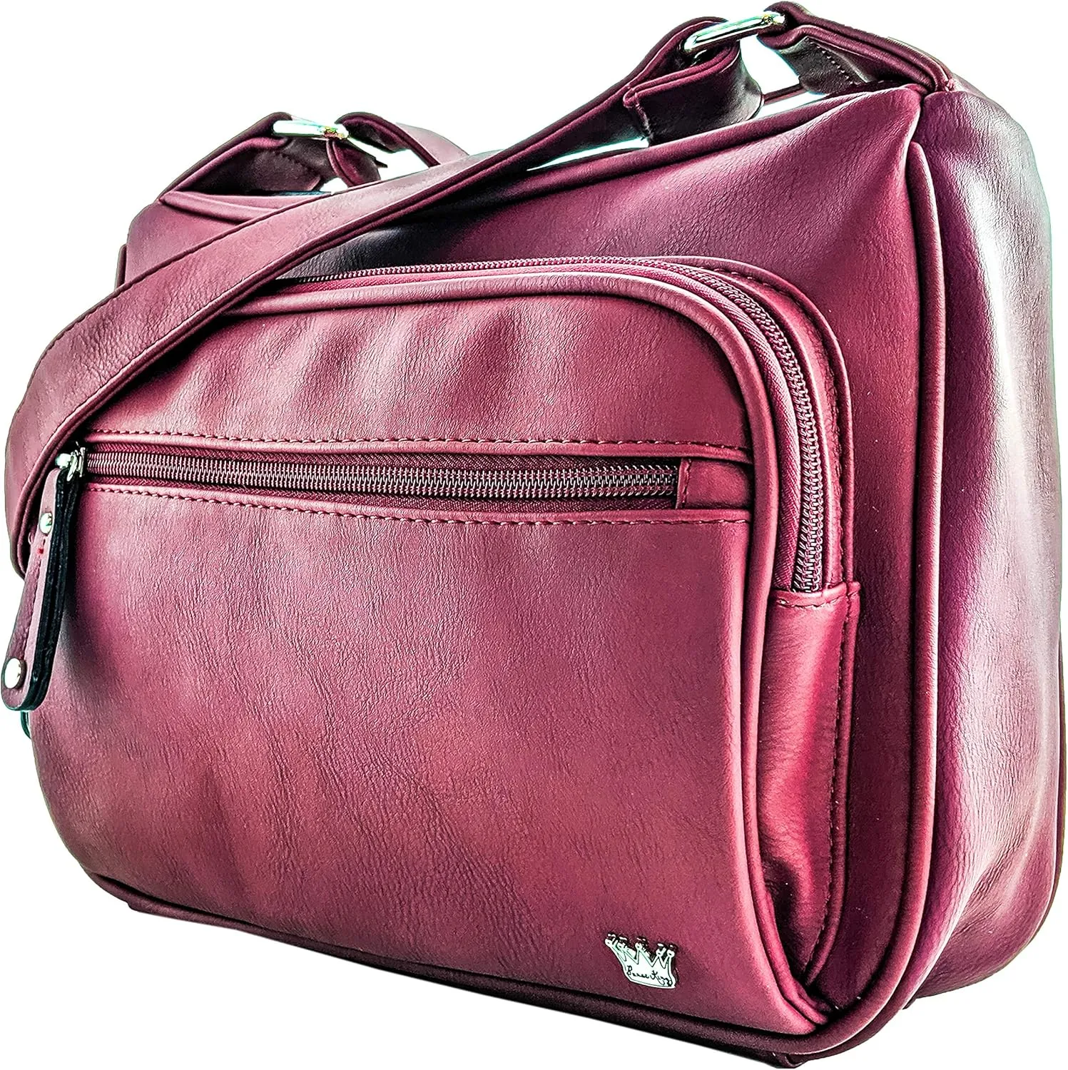 Magnum Concealed Carry Crossbody Handbag Gun Purse & Shoulder Bag with Adjustable Strap