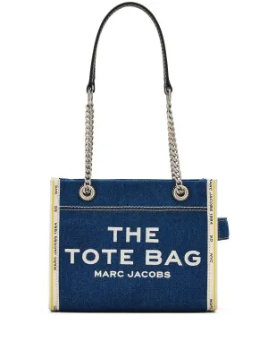 Marc Jacobs The Denim Chain Small Tote Bag