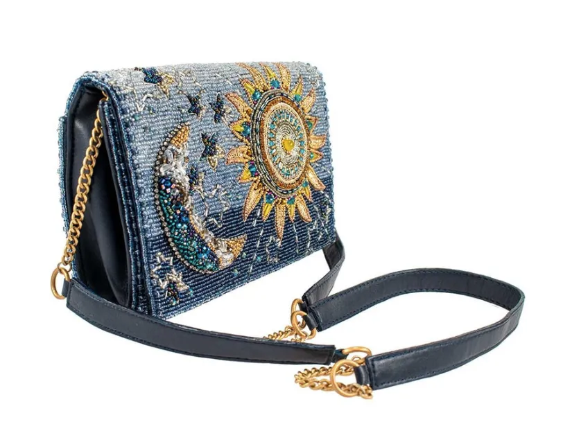 Mary Frances Solar System Crossbody Handbag
