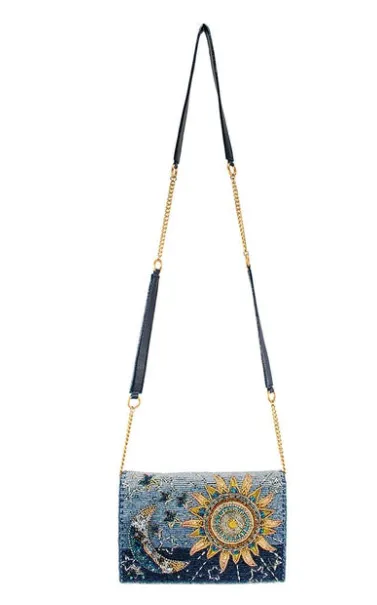 Mary Frances Solar System Crossbody Handbag