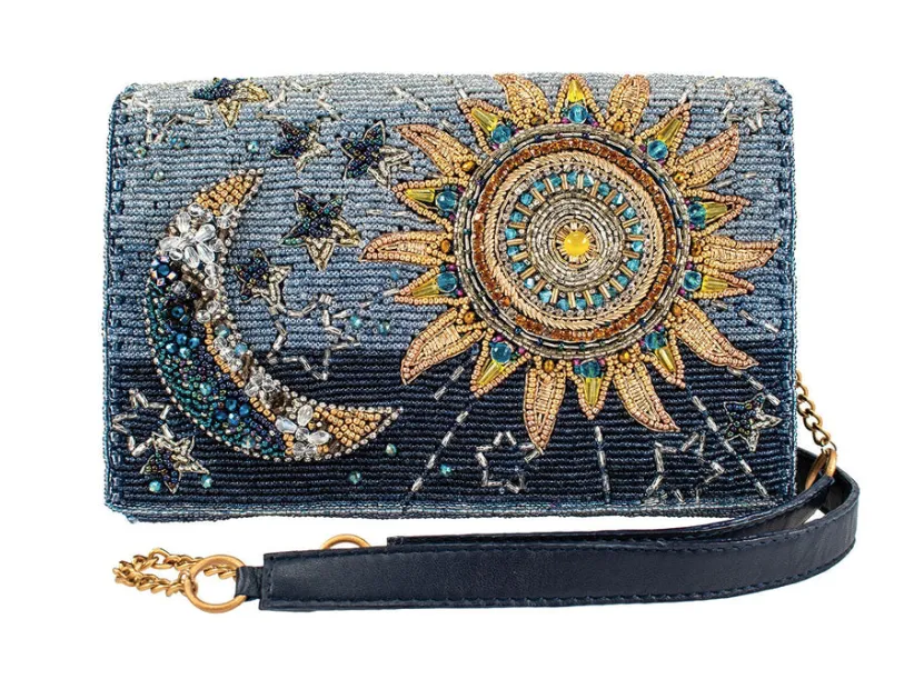 Mary Frances Solar System Crossbody Handbag