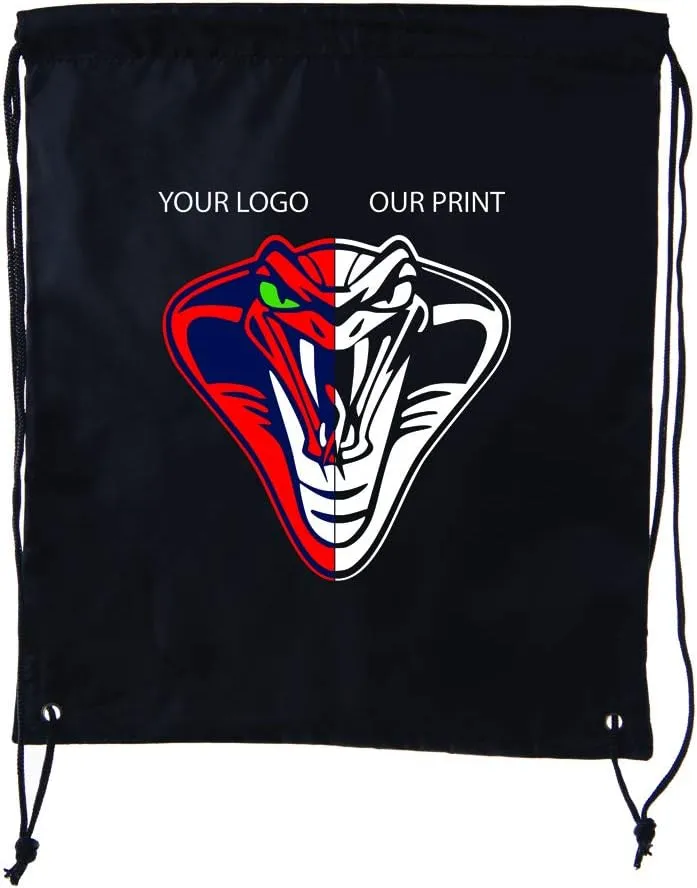 Mato & Hash Custom Bags With Your Logo | Promotional Drawstring Backpack - 500PK Brown CE2500