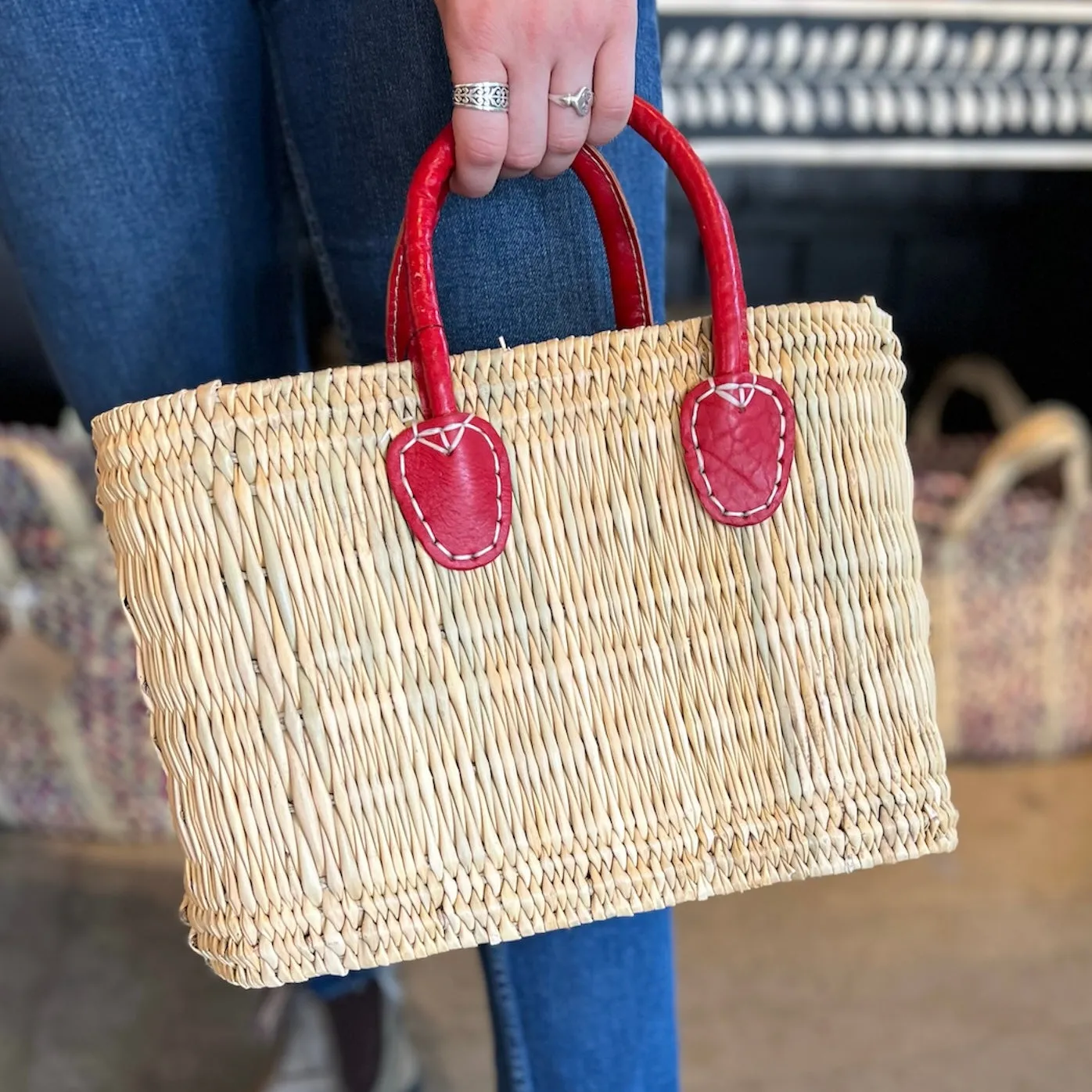 MDA Red Handled Gift Tote