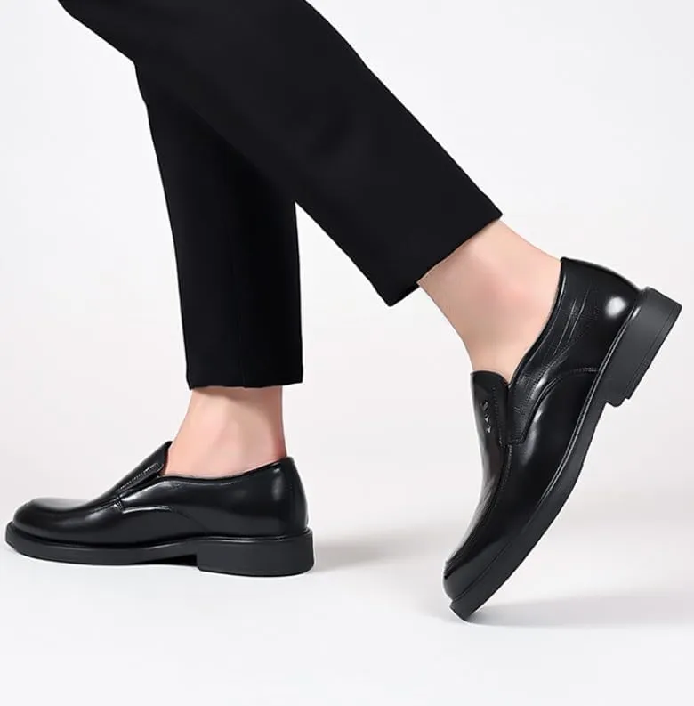 Men Casual Derby Shoes Men's Business Classic Formal Oxfords Shoes Mens Brogue Wingtip Retro Dress Shoes(7)