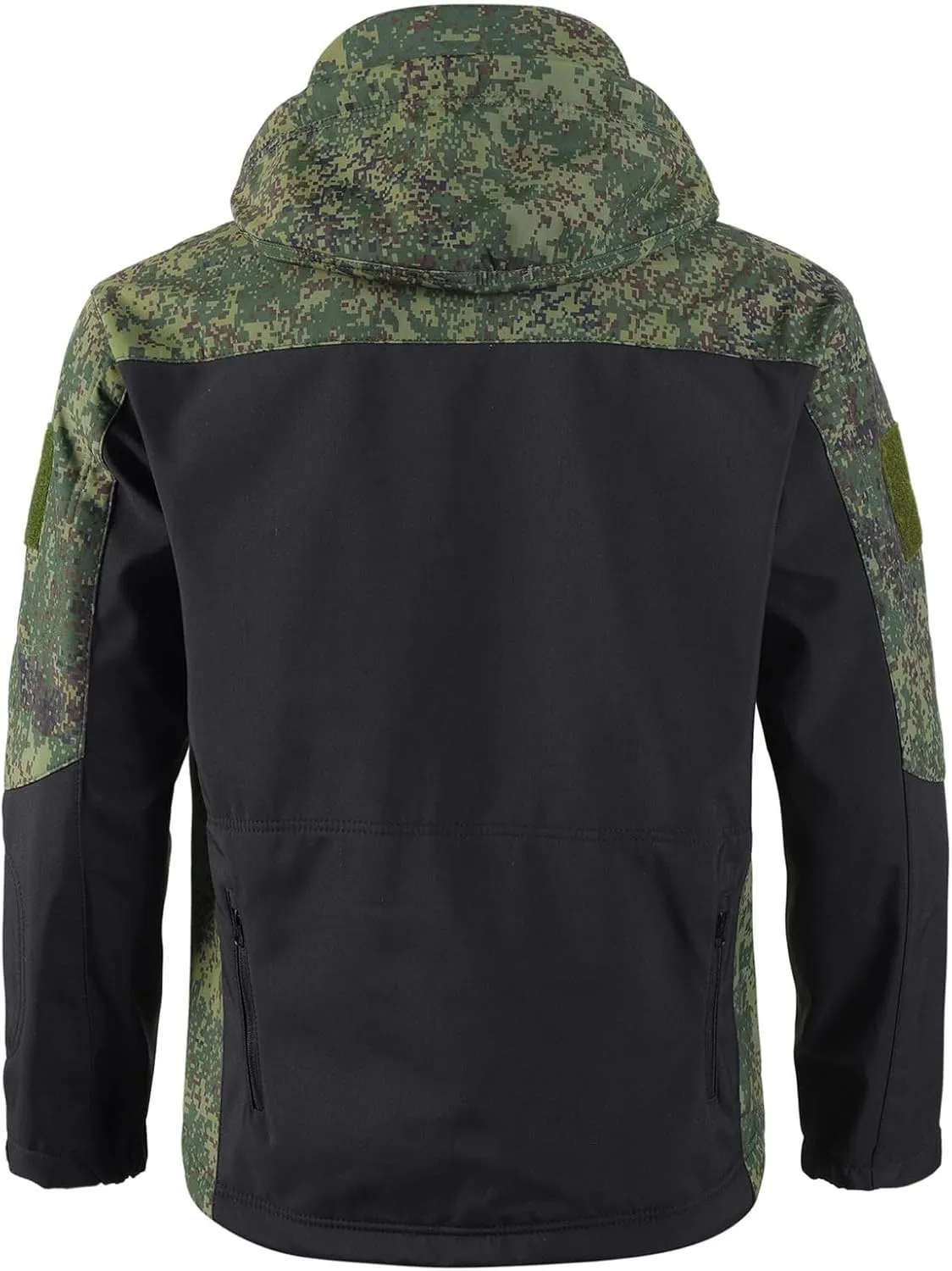 Men Rain Jacket Waterproof Breathable Lightweight Raincoat with Drawstring Hood for Outdoor Travel Hiking Windbreaker
