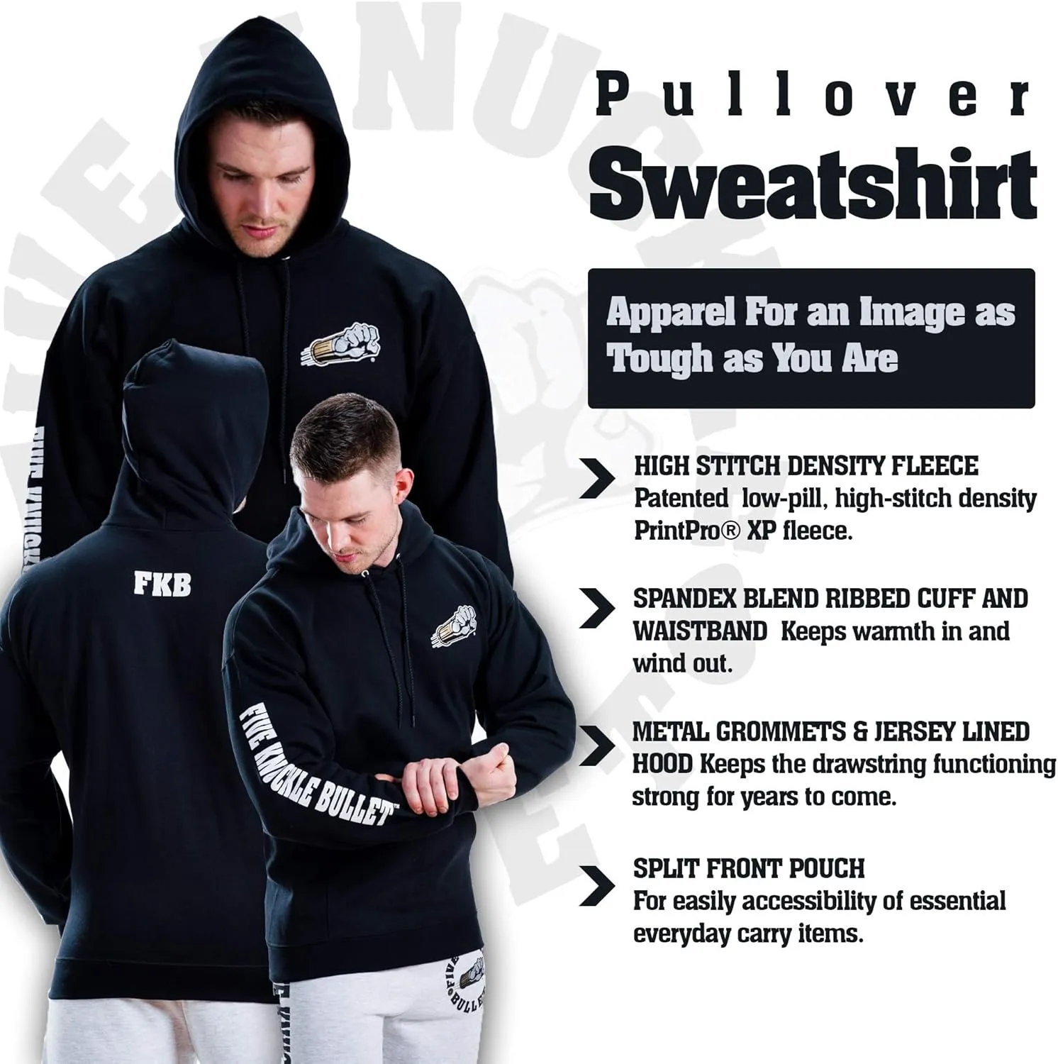 Men's Hoodie (Pull-over)