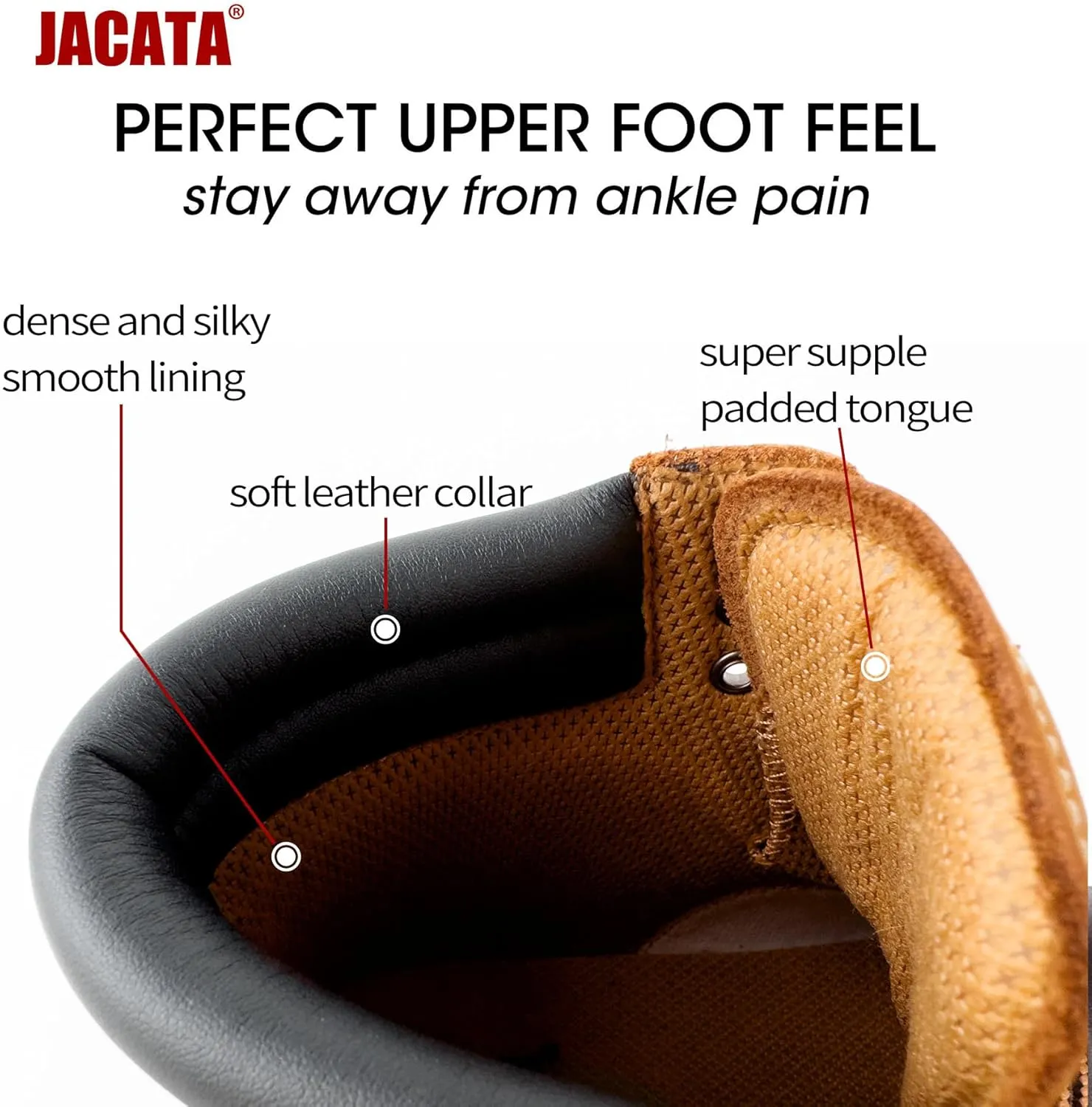 Men's Water Resistant Leather Work Boot Rubber Sole Construction Oil Resistant Utility Industrial Boots