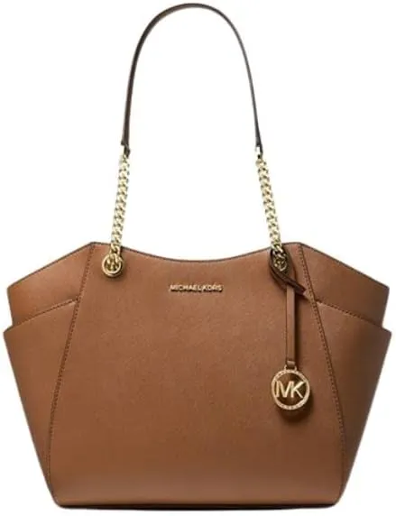 Michael Kors Jet Set Travel Large Chain Shoulder Bag (Luggage)