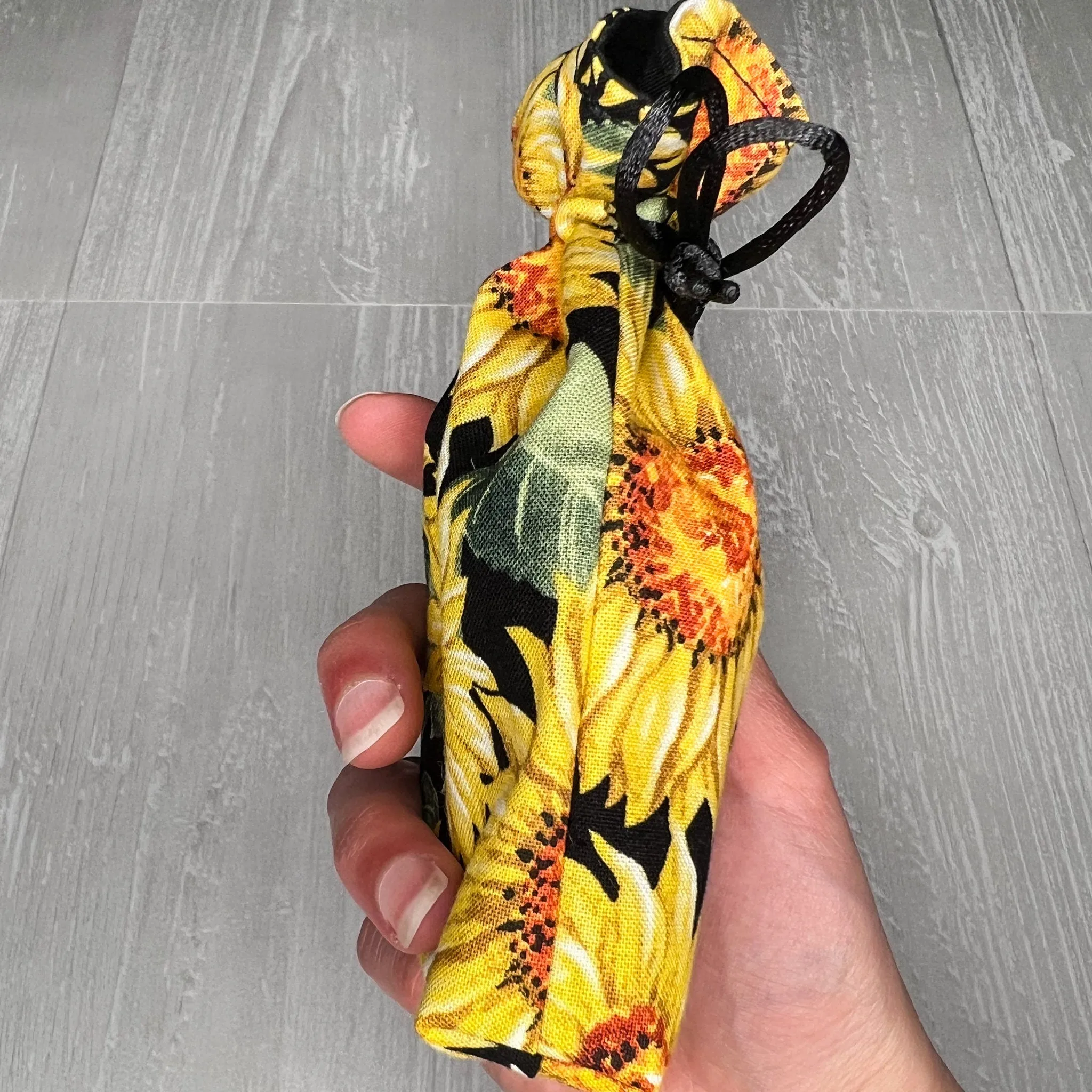 Mini Sized Sunflower Tarot Deck Bag