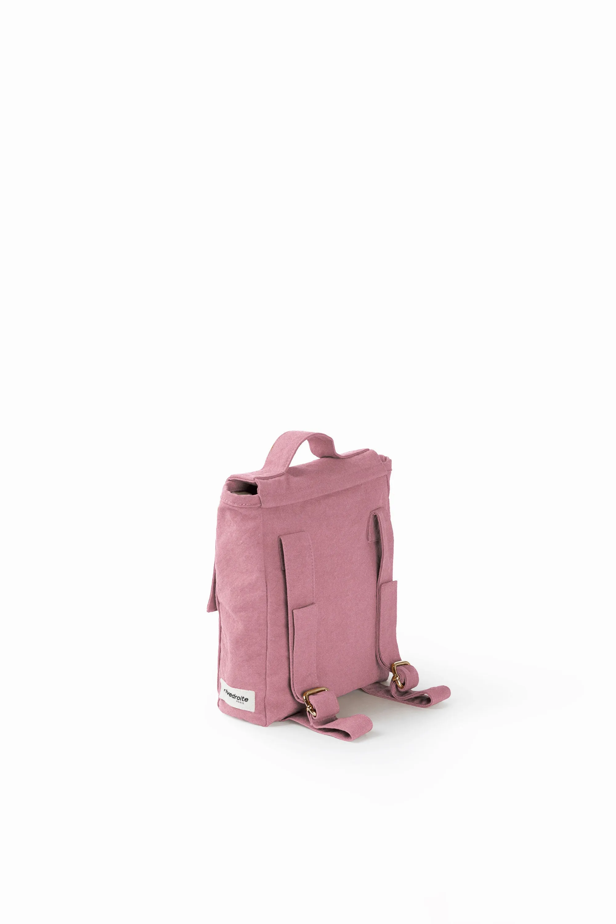 Minimes the toddler backpack - Recycled cotton Bois de Rose