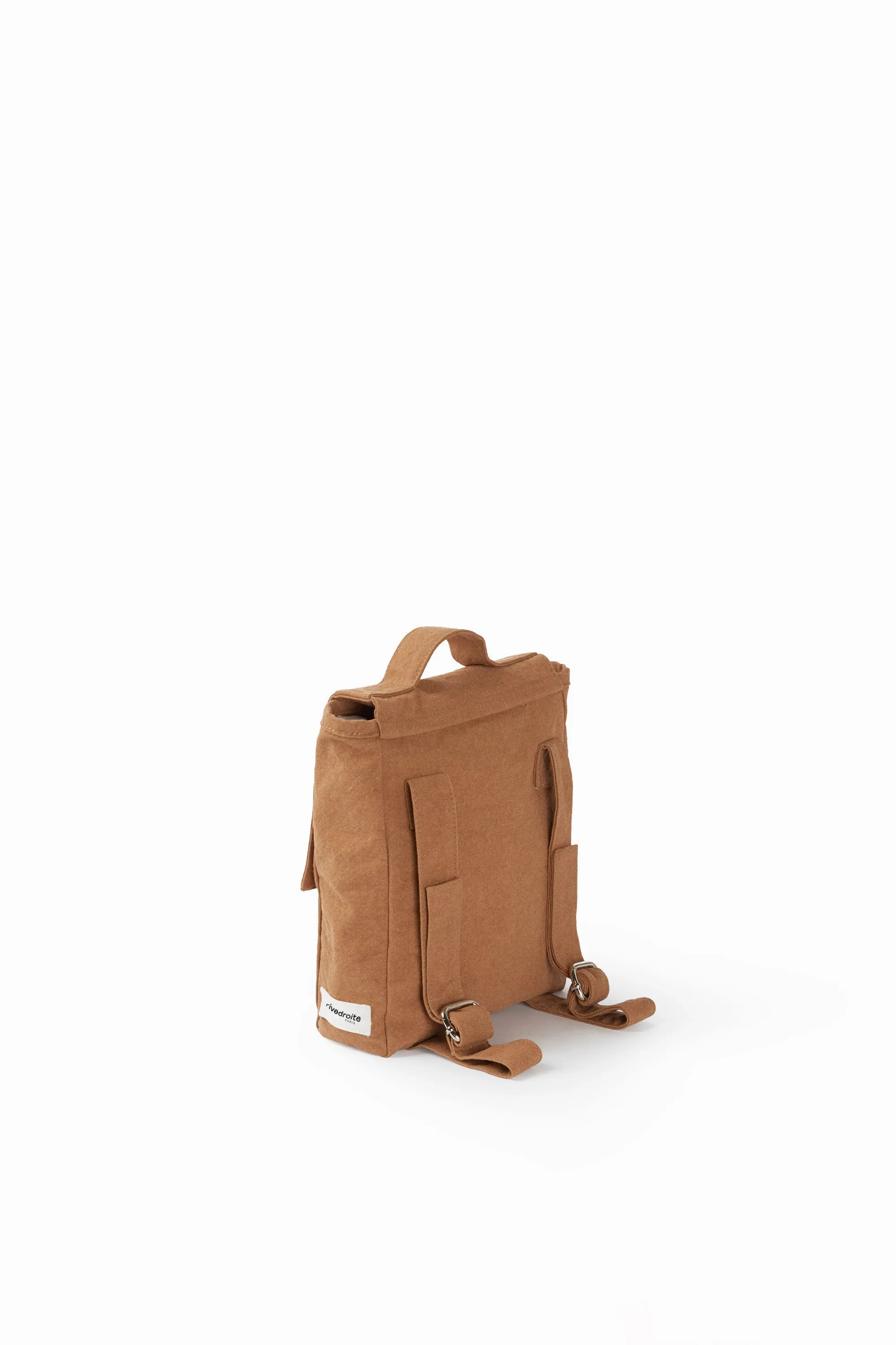 Minimes the toddler backpack - Recycled cotton Tobacco