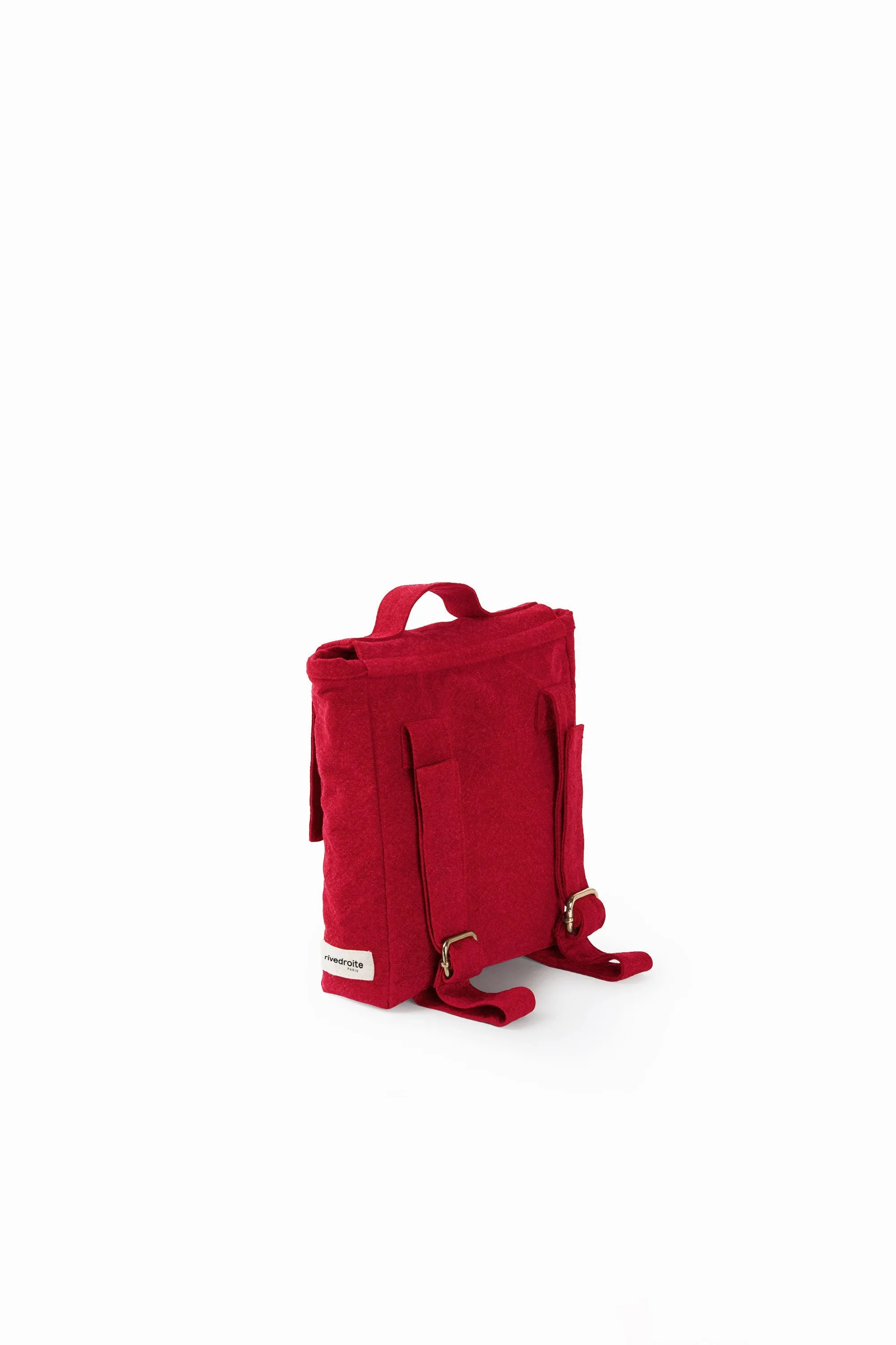 Minimes the toddler backpack - Recycled cotton Vibrant Red