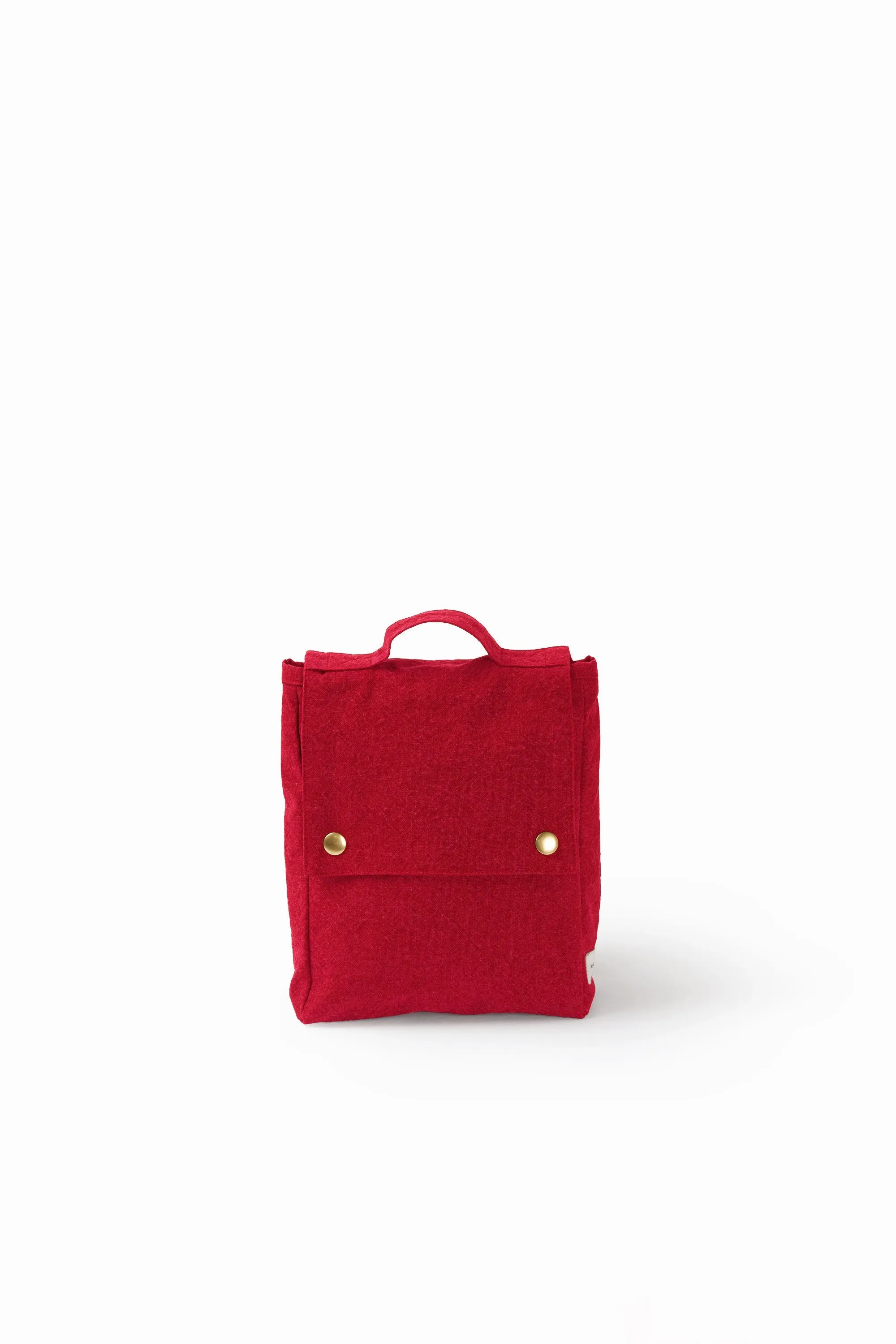 Minimes the toddler backpack - Recycled cotton Vibrant Red