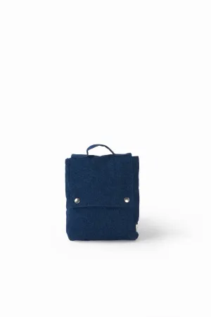 Minimes the toddler backpack - Upcycled Raw Denim