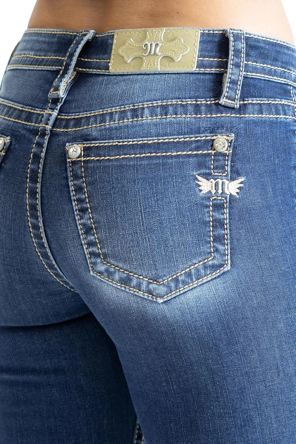 Miss Me Women's Nora Mid-Rise Skinny Jeans