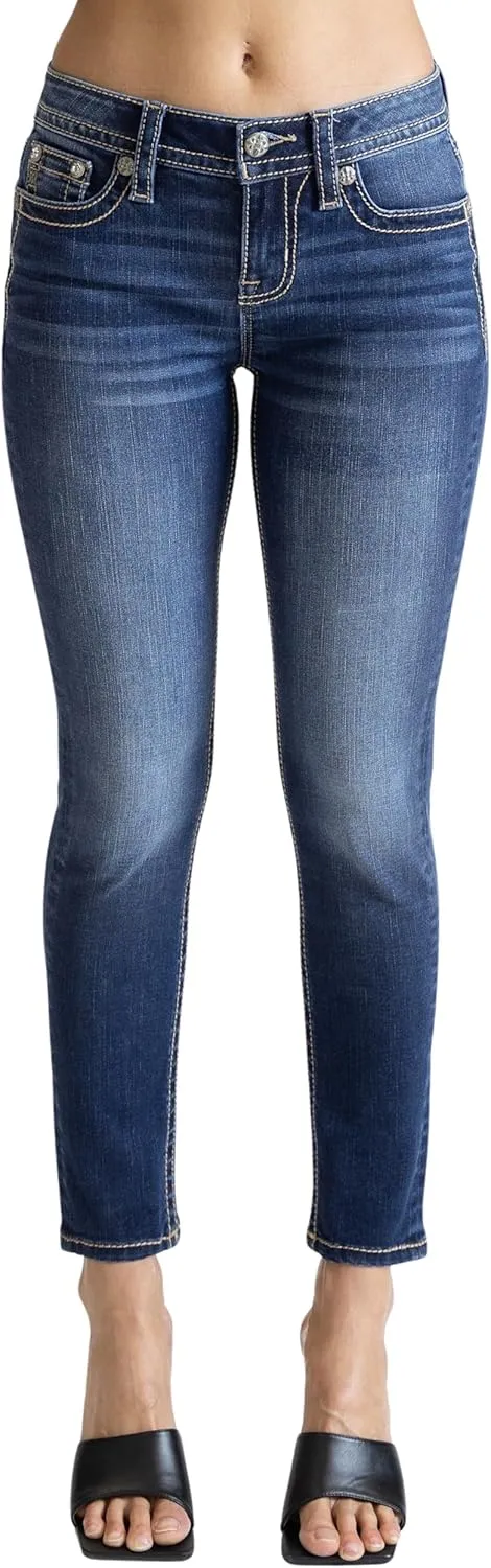 Miss Me Women's Nora Mid-Rise Skinny Jeans