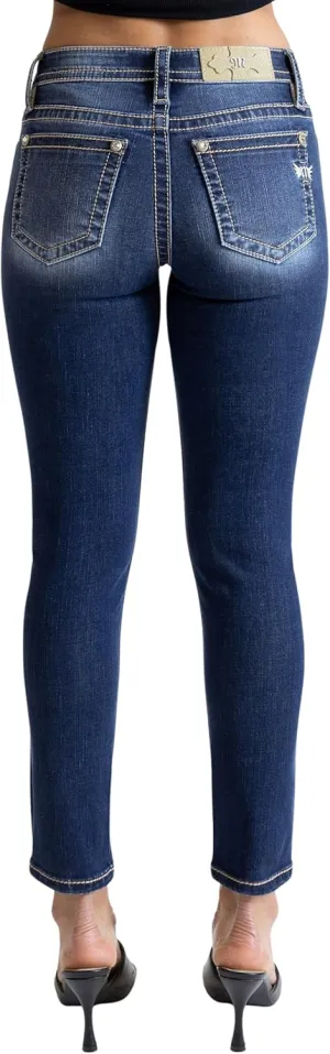 Miss Me Women's Nora Mid-Rise Skinny Jeans